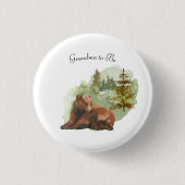Het avontuur begint bijtende Beren Ronde Button 3,2 Cm (Voorkant)