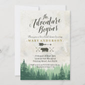 Het avontuur begint Bridal Uitnodiging (Voorkant)