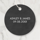 Het avontuur begint bruiloft welkom cadeau Label, Bedankjes Labels (Achterkant)