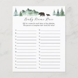 Het avontuur begint de Race van de Naam van de Bab