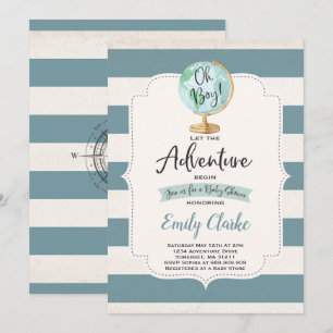 Het avontuur begint de Shower van de Kaart van de