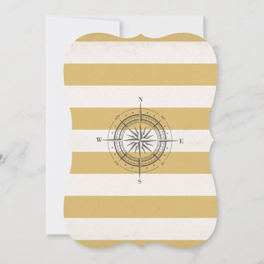 Het avontuur begint de Shower van de Kaart van de  (Achterkant)