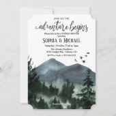 Het avontuur begint de Uitnodiging van de Vertonin (Voorkant)