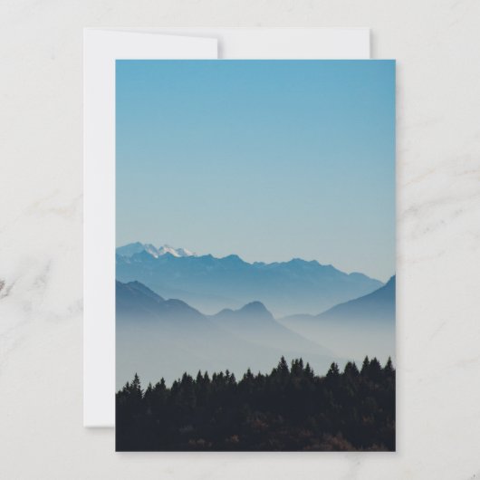 Het avontuur begint de Uitnodiging van het Baby sh (Achterkant)