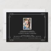 Het avontuur begint Foto Graduation Party Kaart (Achterkant)