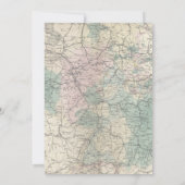 Het avontuur begint het Baby shower van de Kaart v (Achterkant)