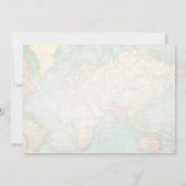 Het avontuur begint het Baby shower van reisparen Kaart (Achterkant)