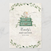 Het avontuur begint het Menu van de Schower van de (Achterkant)