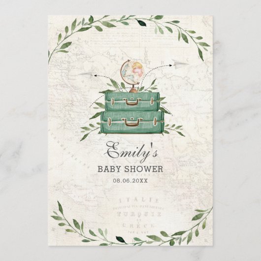 Het avontuur begint het Menu van de Schower van de (Achterkant)