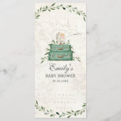 Het avontuur begint het Menu van de Schower van de (Achterkant)