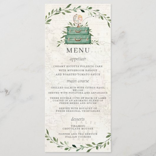 Het avontuur begint het Menu van de Schower van de (Voorkant)