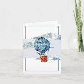 Het avontuur begint het Wenskaart van Gefeliciteer Kaart (Voorkant)