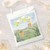 Het avontuur begint hete luchtballon bedankzakje (Geknipt)