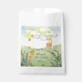 Het avontuur begint hete luchtballon bedankzakje (Voorkant)