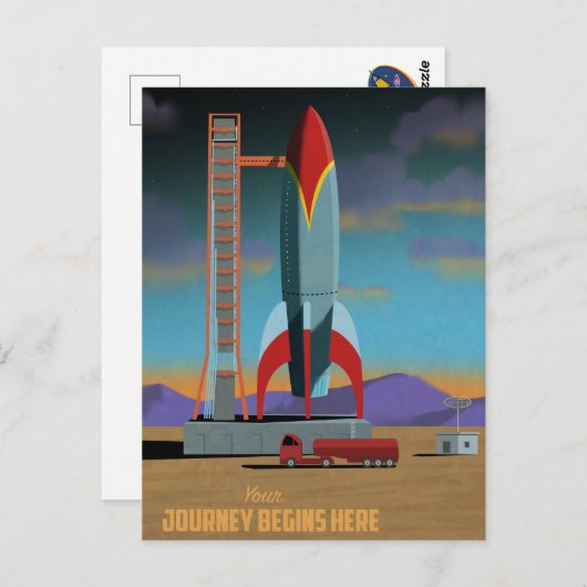 Het avontuur begint hier briefkaart (Voorkant / Achterkant)