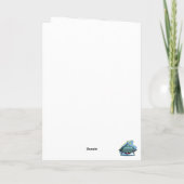 Het avontuur begint hier kaart (Achterkant)