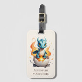 Het avontuur begint hier met het uitkomen van de d bagagelabel (Voorkant (verticaal))