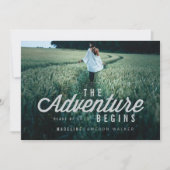 HET AVONTUUR BEGINT KAART (Voorkant)