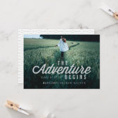 HET AVONTUUR BEGINT KAART (Voorkant / Achterkant in situ)