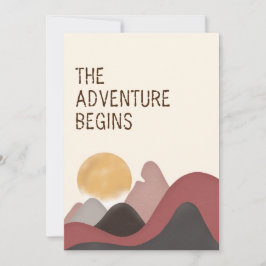 Het avontuur begint | Landschap Mountain Weddensch Kaart