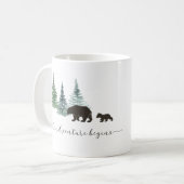 Het avontuur begint Mama en de Mok van de Koffie v (Voorkant links)