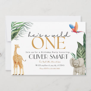 Het avontuur begint met een eerste verjaardagsfees kaart