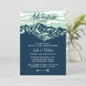 Het avontuur begint met het Baby shower van de Ber Kaart (Staand voorkant)