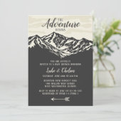 Het avontuur begint met het Baby shower van de Ber Kaart (Staand voorkant)