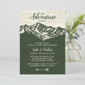 Het avontuur begint met het bergachtige Baby showe Kaart (Staand voorkant)