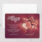 Het avontuur begint met het Rozen van Gold Hearts  Aankondiging (Voorkant / Achterkant)