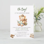 Het avontuur begint met het Schattigee Beer Summer Kaart