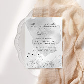 Het avontuur begint met het uitnodigen van het huw kaart