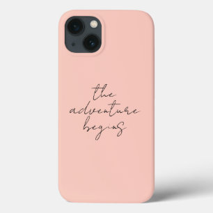 Het avontuur begint met minimalistische kalligrafi Case-Mate iPhone case