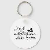 Het avontuur begint met sleutelhanger (Voorkant)