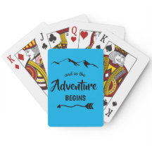 Het avontuur begint Moderne Citaat