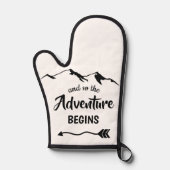 Het avontuur begint Motivatie Ovenwant (Voorkant)