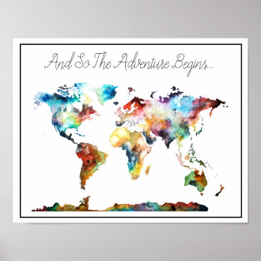 Het avontuur begint... poster (Voorkant)