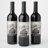 Het avontuur begint sparen de Datum Wijn Etiket (Flessen)