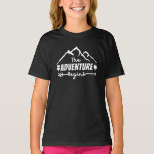 Het avontuur begint t-shirt