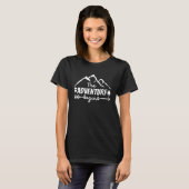 Het avontuur begint t-shirt (Voorkant volledig)