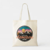 Het avontuur begint tote bag (Achterkant)