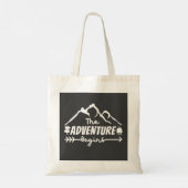 Het avontuur begint tote bag (Achterkant)