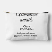 Het avontuur begint voeg naam toe datum jaar plaat etui (Voorkant)