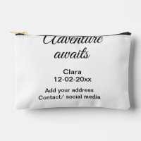 Het avontuur begint voeg naam toe datum jaar plaat