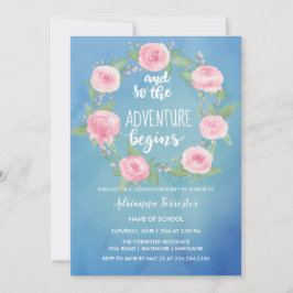 Het avontuur begint | Waterverf Afstuderen Kaart