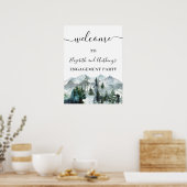 Het avontuur begint Wilde Verloving Welkomstwoord Poster (Keuken)