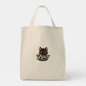 Het avontuur begint-Ziggy blij Tote Bag (Achterkant)