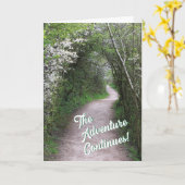 Het avontuur blijft met de Birthday van de Weg van Kaart (Gele Bloem)