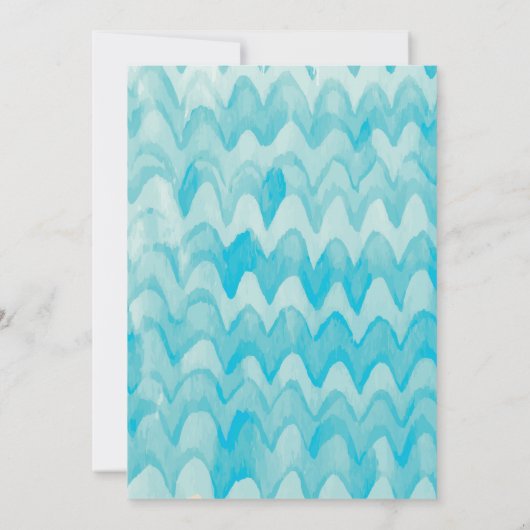 Het avontuur is buiten partijuitnodiging kaart (Achterkant)