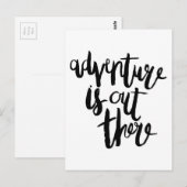 Het avontuur is er briefkaart (Voorkant / Achterkant)